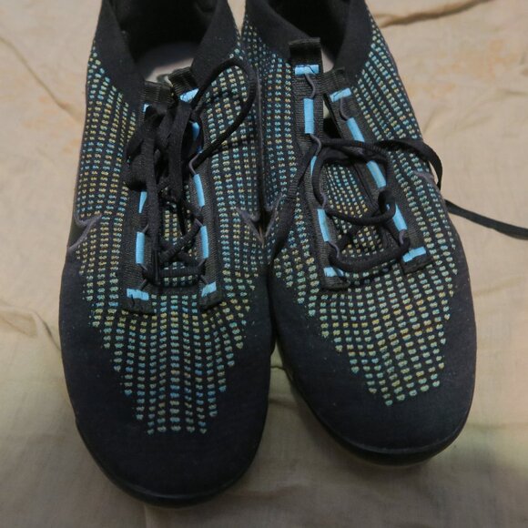 Nike Air Vapormax 2021 Flyknit \'Pollen Chlorine Blue\' Black Gold Mens Size 15 main image 10
